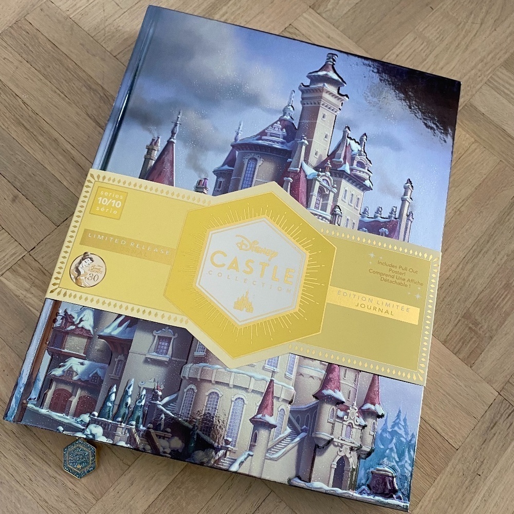 Disney Store - Castle Collection Journal - Beauty and the Beast, Belle's Castle